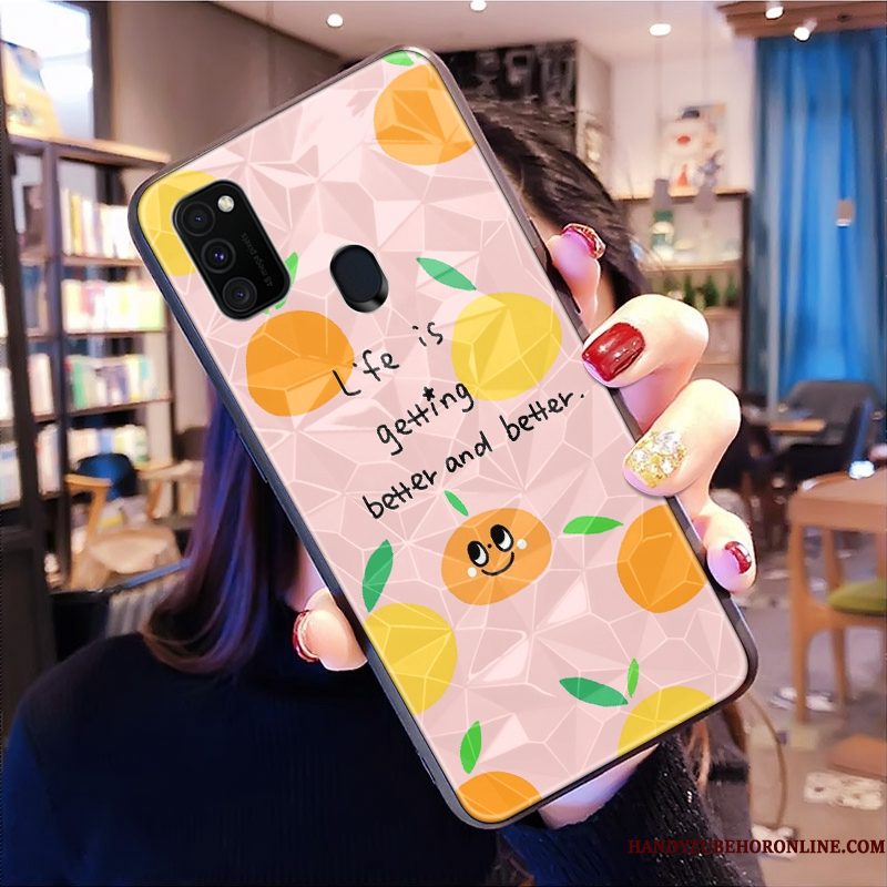 Hoesje Samsung Galaxy M30s Bescherming Patroon Vers, Hoes Samsung Galaxy M30s Net Redtelefoon