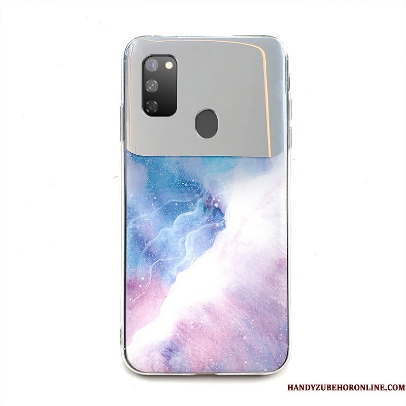 Hoesje Samsung Galaxy M30s Zakken Persoonlijk Hard, Hoes Samsung Galaxy M30s Mode Telefoon Skärmskydd