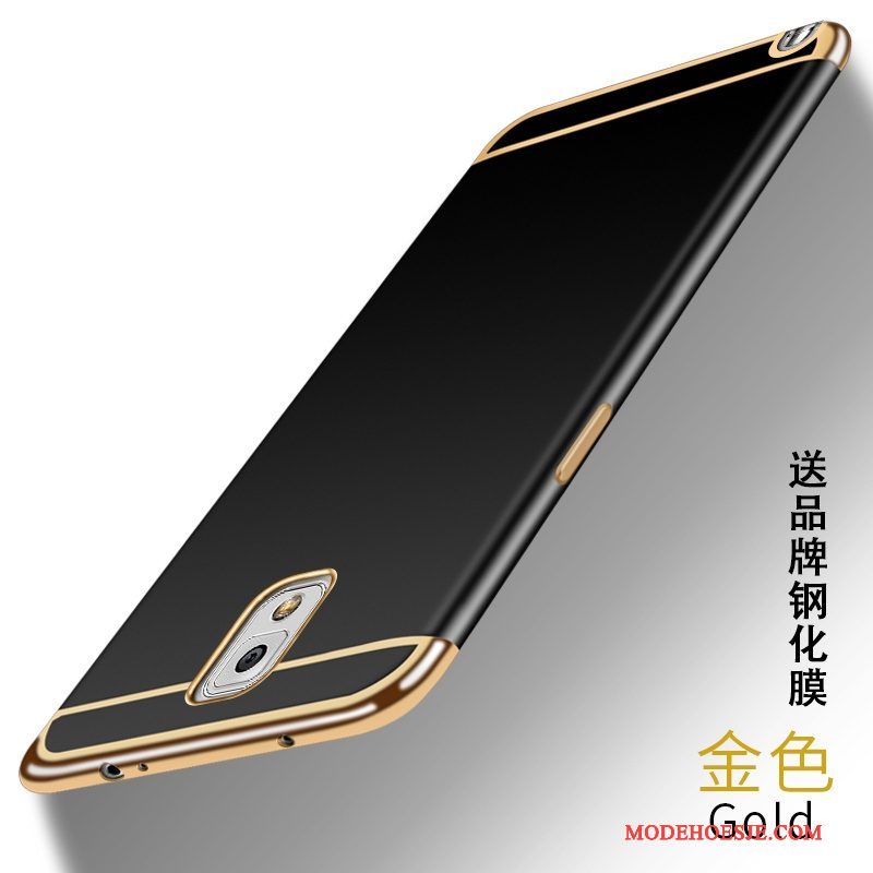 Hoesje Samsung Galaxy Note 3 Bescherming Telefoon Persoonlijk, Hoes Samsung Galaxy Note 3 Zacht Schrobben Goud