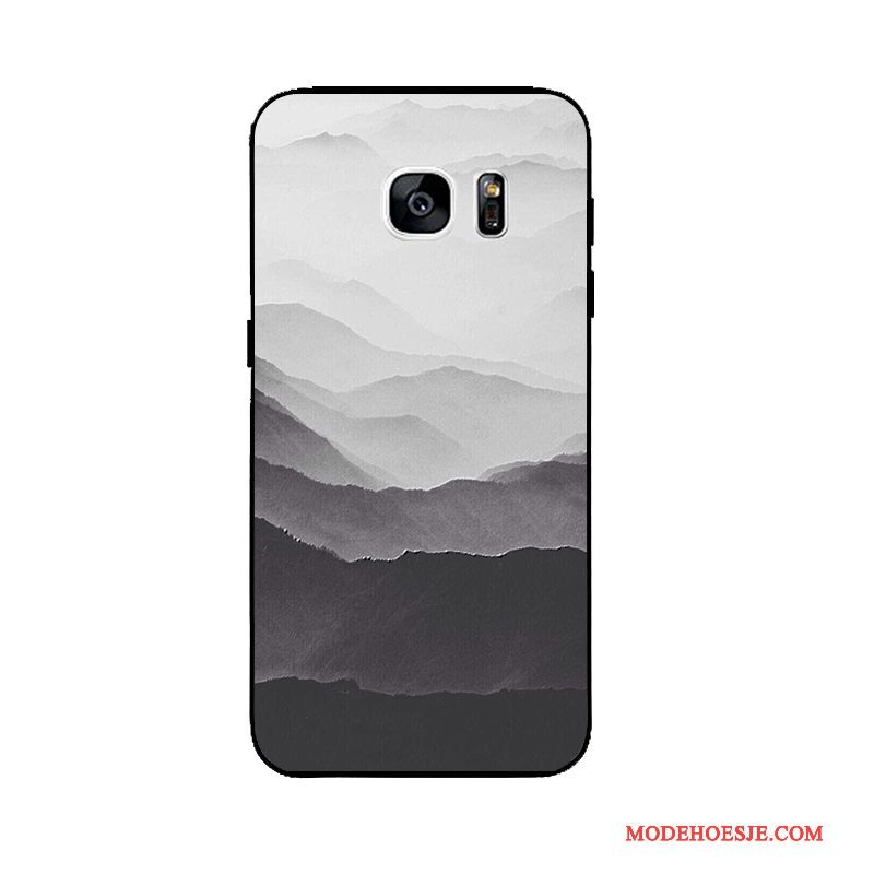 Hoesje Samsung Galaxy Note 5 Reliëf Landschaptelefoon, Hoes Samsung Galaxy Note 5 Bescherming Hanger Original