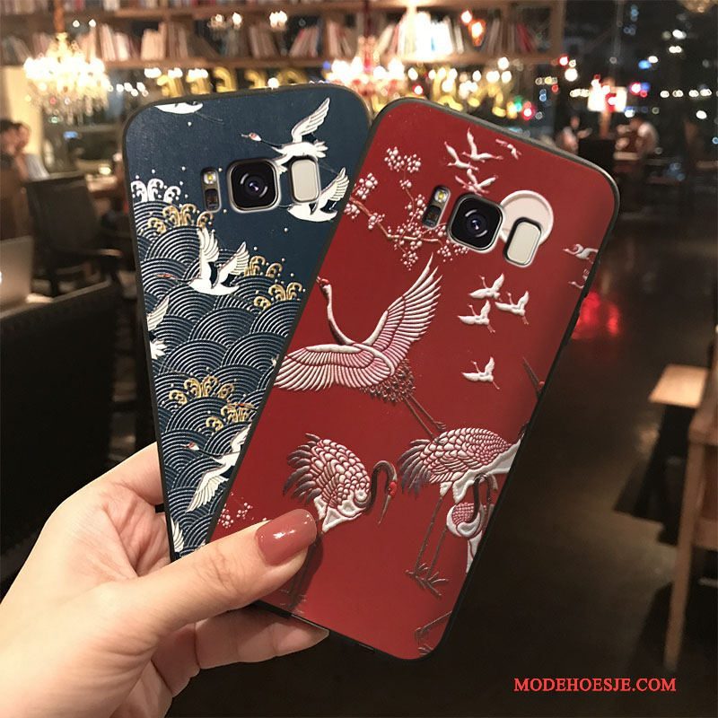 Hoesje Samsung Galaxy Note 5 Zakken Rood Hanger, Hoes Samsung Galaxy Note 5 Spotprent Telefoon