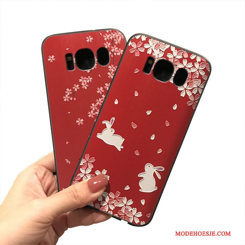 Hoesje Samsung Galaxy Note 5 Zakken Trend Rood, Hoes Samsung Galaxy Note 5 Siliconen Hangertelefoon