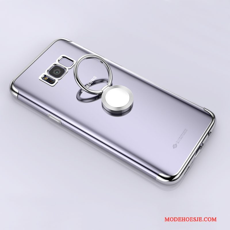 Hoesje Samsung Galaxy Note 8 Ondersteuning Zilver Nieuw, Hoes Samsung Galaxy Note 8 Zakken Goud Anti-fall