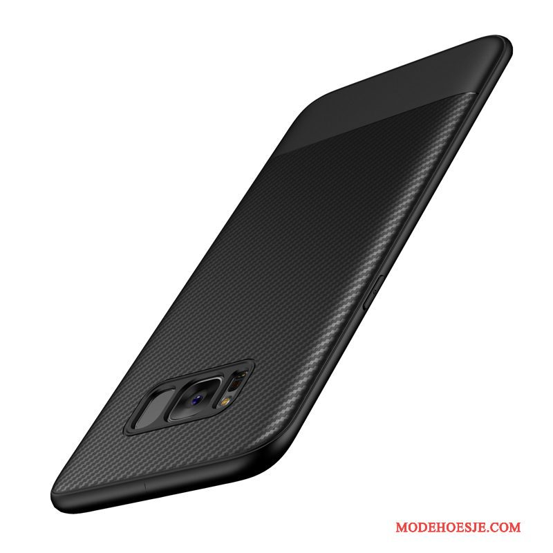 Hoesje Samsung Galaxy Note 8 Siliconen Anti-falltelefoon, Hoes Samsung Galaxy Note 8 Zacht Zwart Trend