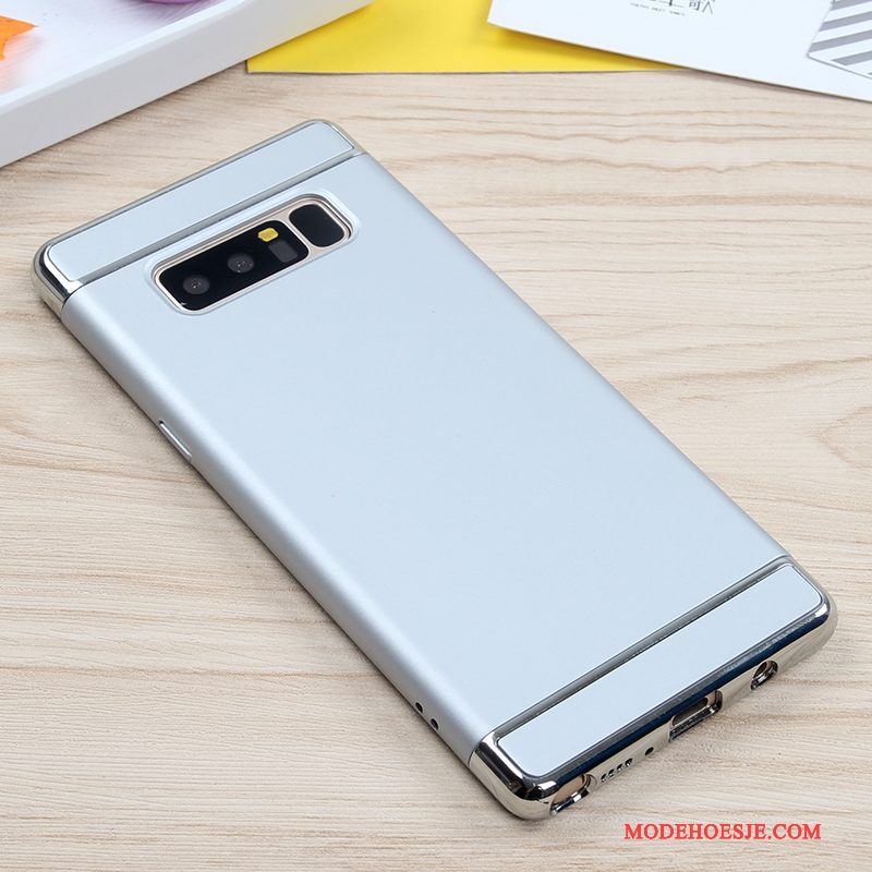 Hoesje Samsung Galaxy Note 8 Zakken Telefoon Hard, Hoes Samsung Galaxy Note 8 Bescherming Zilver