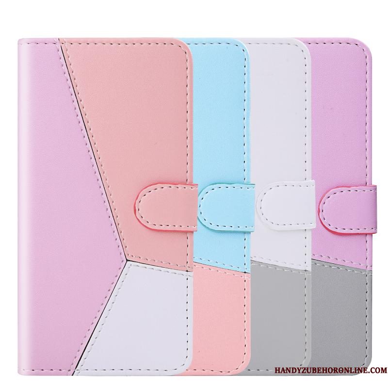 Hoesje Samsung Galaxy S10 Lite Zakken Anti-fall Roze, Hoes Samsung Galaxy S10 Lite Folio Telefoon