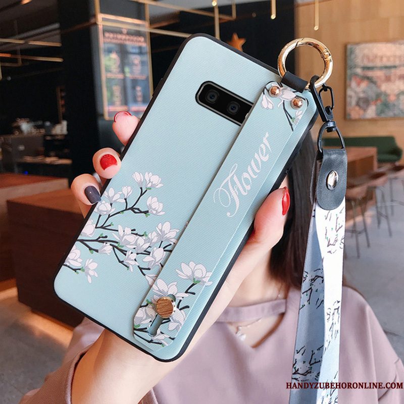 Hoesje Samsung Galaxy S10e Zacht Nieuw Anti-fall, Hoes Samsung Galaxy S10e Scheppend Blauw Persoonlijk