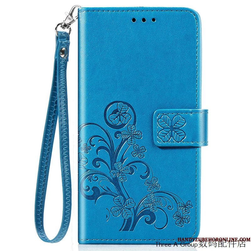 Hoesje Samsung Galaxy S20+ Bescherming Hanger Persoonlijk, Hoes Samsung Galaxy S20+ Folio Blauwtelefoon