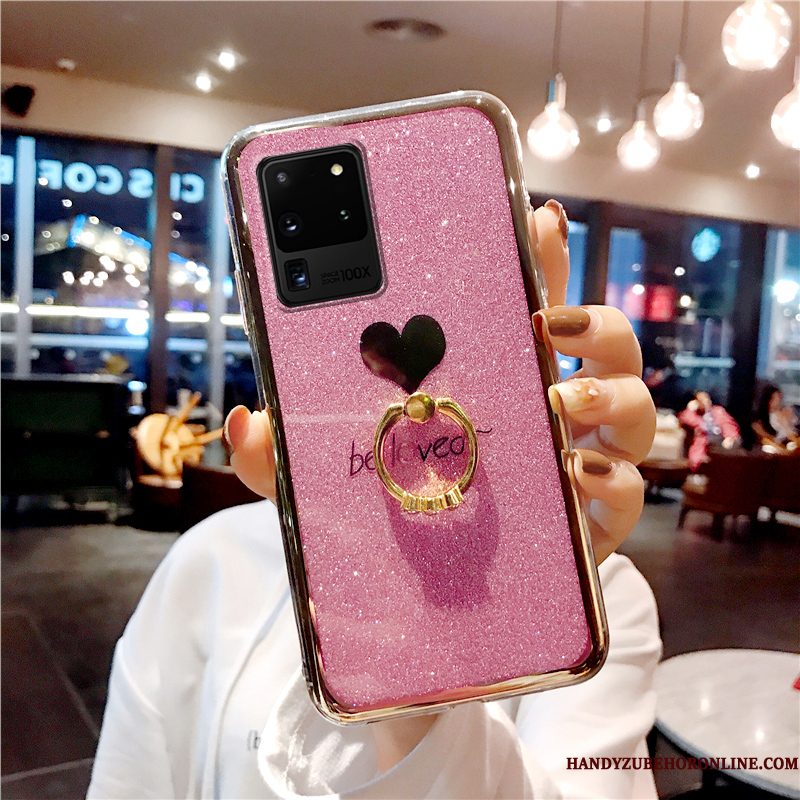 Hoesje Samsung Galaxy S20 Ultra Bescherming Persoonlijk Net Red, Hoes Samsung Galaxy S20 Ultra Siliconen Dun Trendy Merk