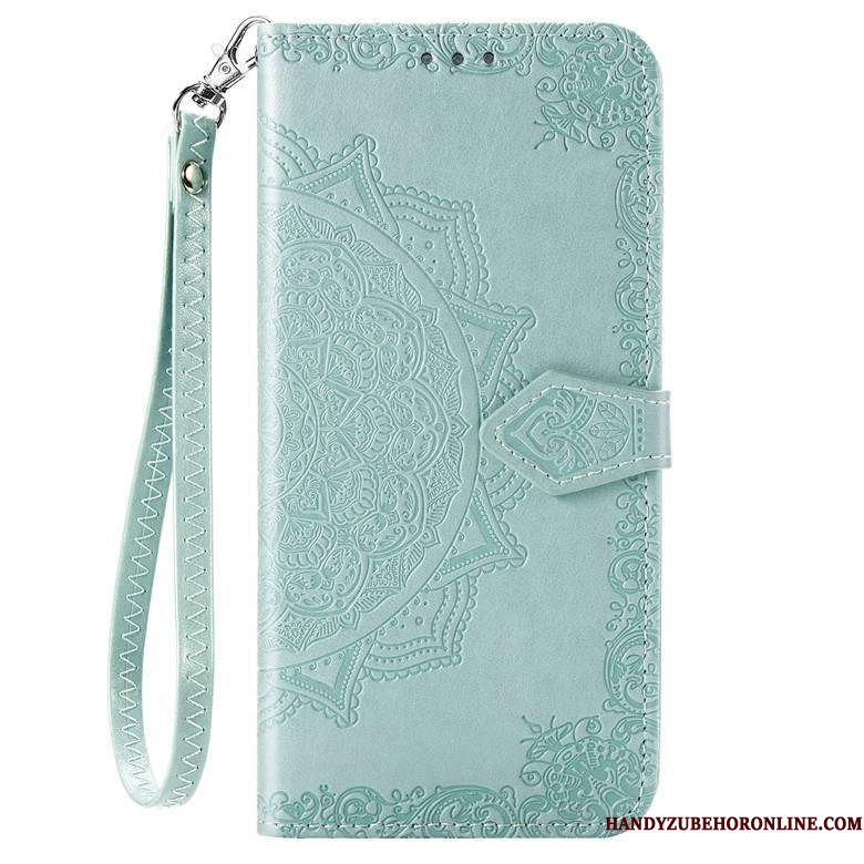 Hoesje Samsung Galaxy S20 Ultra Zacht Anti-falltelefoon, Hoes Samsung Galaxy S20 Ultra Folio Kaart Blauw