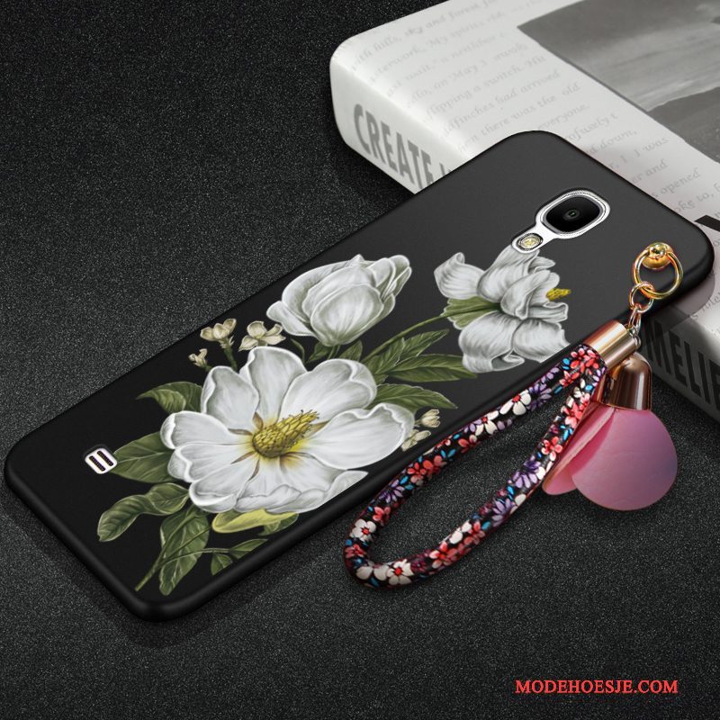 Hoesje Samsung Galaxy S4 Bescherming Anti-fall Kunst, Hoes Samsung Galaxy S4 Zwarttelefoon