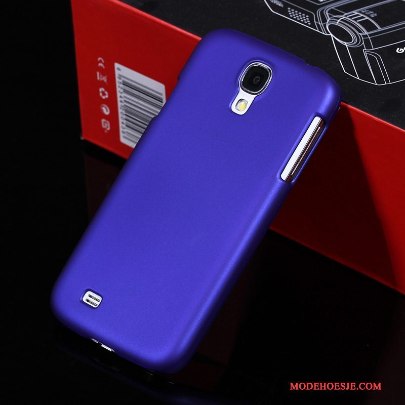 Hoesje Samsung Galaxy S4 Bescherming Purper Patroon, Hoes Samsung Galaxy S4 Schrobben Accessoires