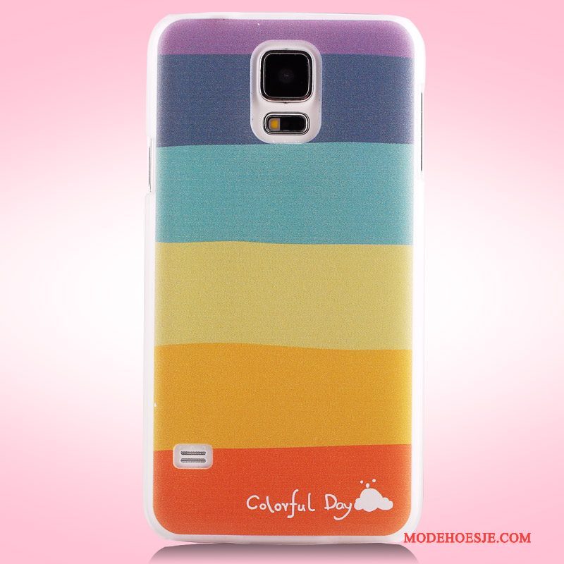 Hoesje Samsung Galaxy S5 Kleur Hardtelefoon, Hoes Samsung Galaxy S5 Bescherming