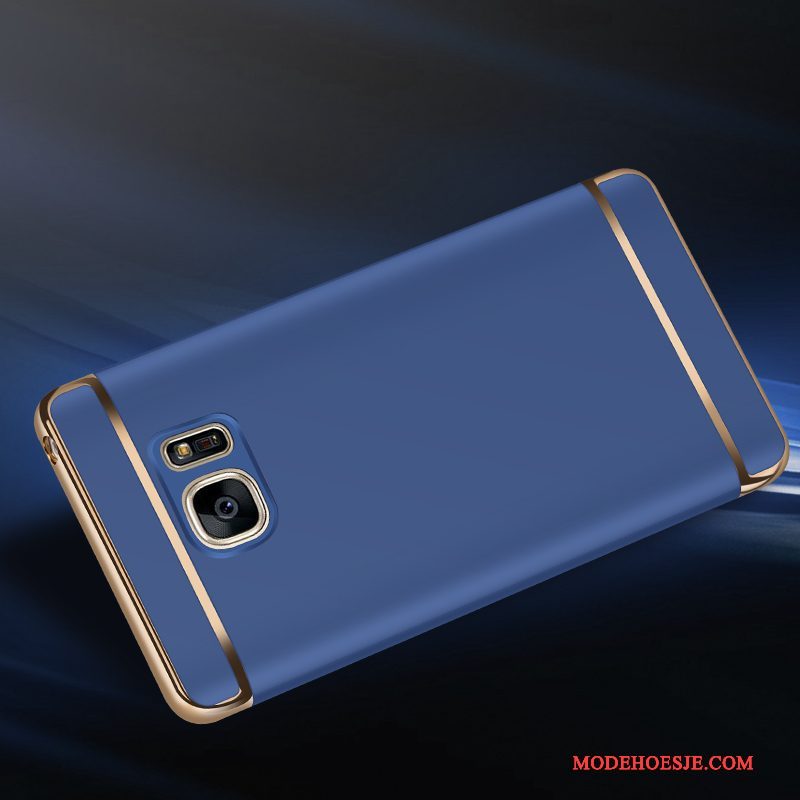 Hoesje Samsung Galaxy S6 Bescherming Anti-fall Blauw, Hoes Samsung Galaxy S6 Persoonlijk Hard