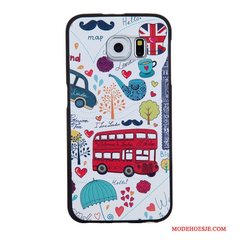 Hoesje Samsung Galaxy S6 Bescherming Tempereren Trend, Hoes Samsung Galaxy S6 Zacht Skärmskyddtelefoon