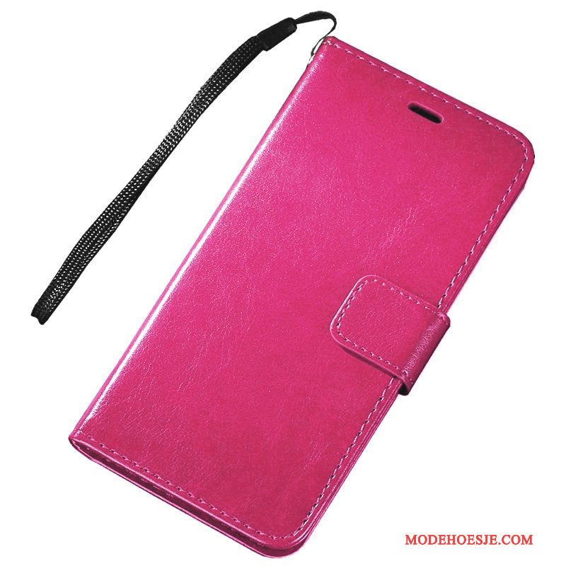 Hoesje Samsung Galaxy S6 Edge Leer Rood, Hoes Samsung Galaxy S6 Edge Folio