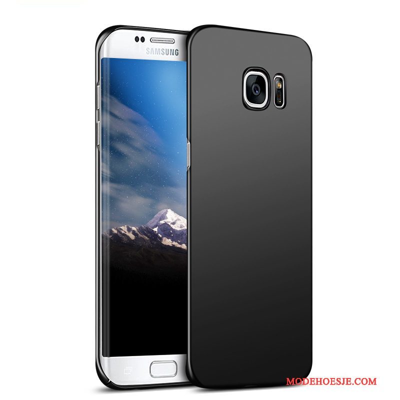 Hoesje Samsung Galaxy S7 Bescherming Hardtelefoon, Hoes Samsung Galaxy S7 Anti-fall Zwart