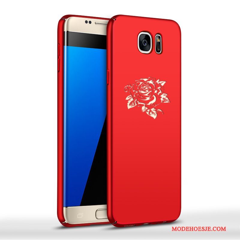 Hoesje Samsung Galaxy S7 Bescherming Trend Rood, Hoes Samsung Galaxy S7 Anti-fall Schrobben