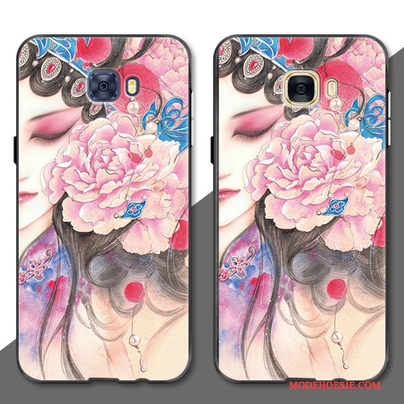 Hoesje Samsung Galaxy S7 Edge Zakken Anti-fall Hanger, Hoes Samsung Galaxy S7 Edge Scheppend Chinese Stijl Persoonlijk