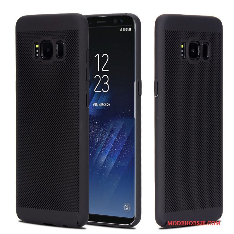 Hoesje Samsung Galaxy S8 Bescherming Hardtelefoon, Hoes Samsung Galaxy S8 Geruite Het Uitstralen