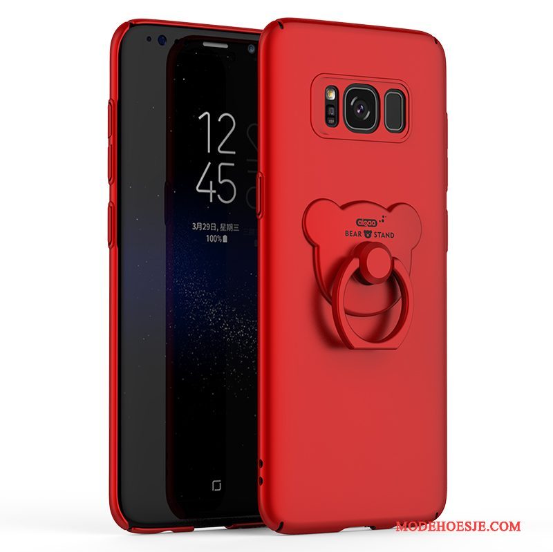 Hoesje Samsung Galaxy S8 Bescherming Schrobben Rood, Hoes Samsung Galaxy S8 Anti-fall Dun