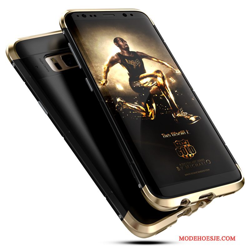 Hoesje Samsung Galaxy S8+ Metaal Anti-fall Persoonlijk, Hoes Samsung Galaxy S8+ Zakken Dun Trendy Merk