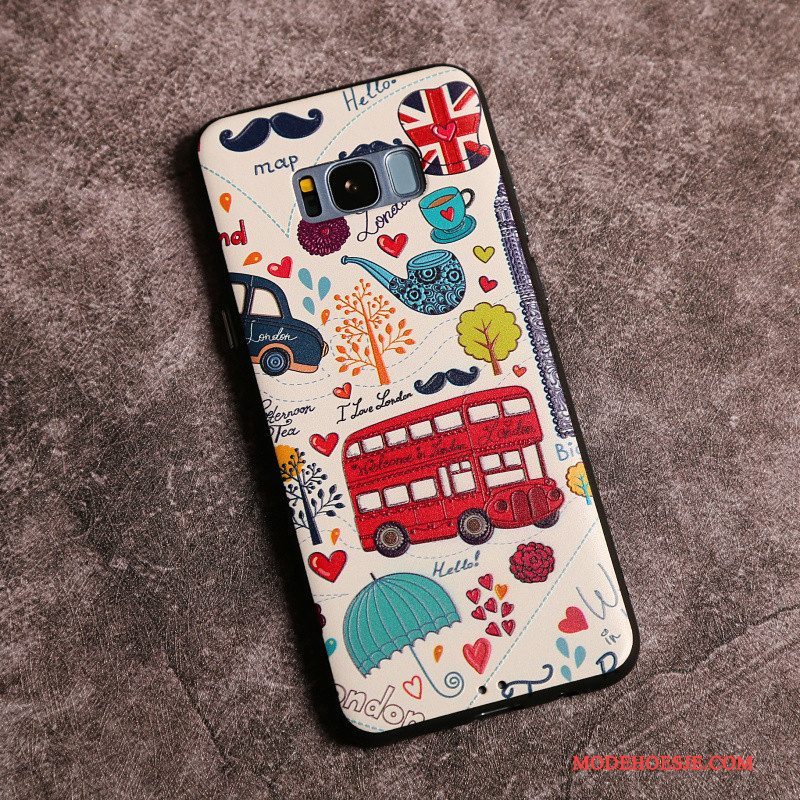 Hoesje Samsung Galaxy S8+ Scheppend Anti-fall Trend, Hoes Samsung Galaxy S8+ Zacht Schrobbentelefoon