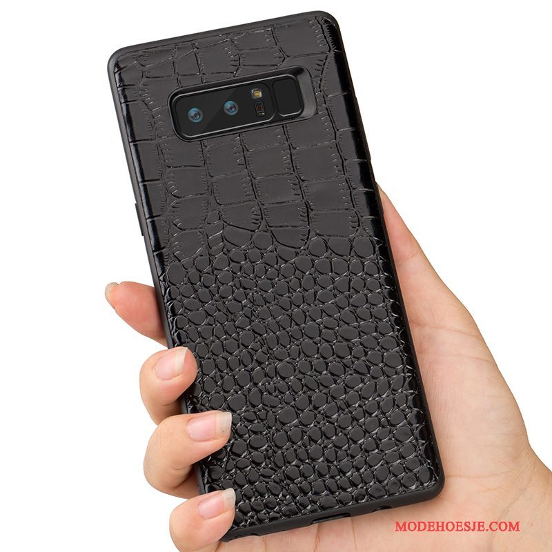 Hoesje Samsung Galaxy S8+ Scheppend Anti-falltelefoon, Hoes Samsung Galaxy S8+ Zakken Zwart Dun