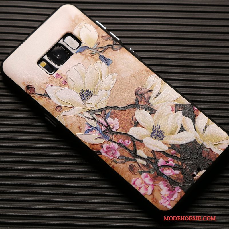 Hoesje Samsung Galaxy S8+ Scheppend Bloemen Hanger, Hoes Samsung Galaxy S8+ Zakken Telefoon Persoonlijk