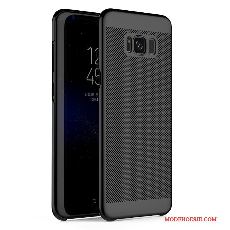 Hoesje Samsung Galaxy S8+ Siliconen Zwart Schrobben, Hoes Samsung Galaxy S8+ Bescherming Trend Het Uitstralen