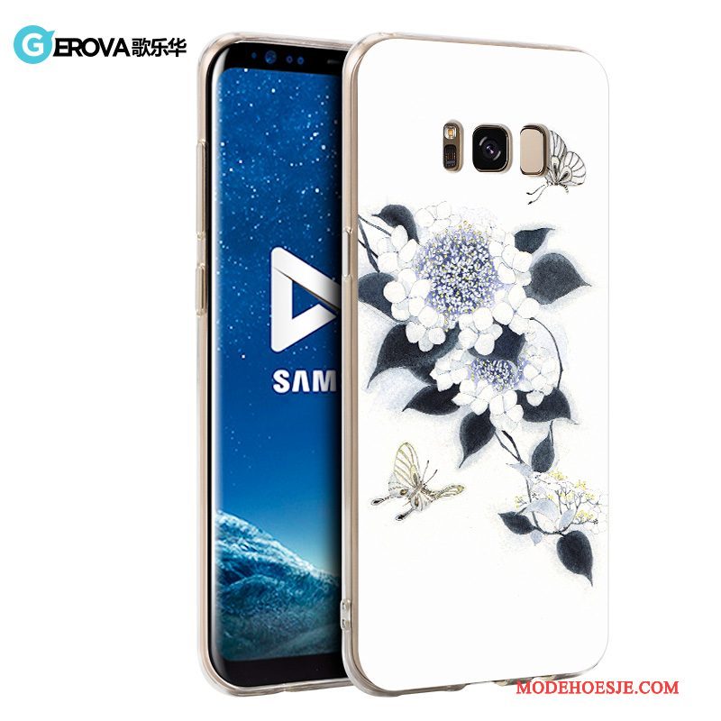 Hoesje Samsung Galaxy S8 Zacht Hanger Schrobben, Hoes Samsung Galaxy S8 Siliconen Trendtelefoon