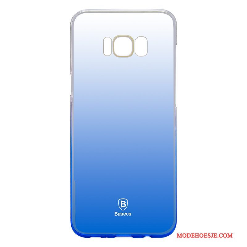 Hoesje Samsung Galaxy S8+ Zakken Hard Anti-fall, Hoes Samsung Galaxy S8+ Bescherming Blauw Persoonlijk