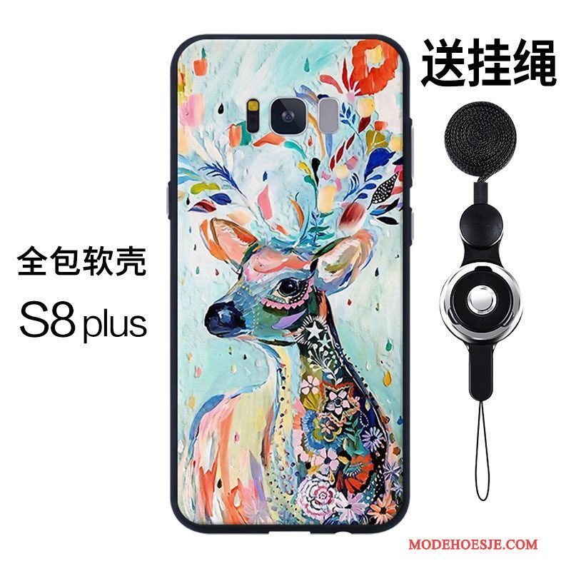 Hoesje Samsung Galaxy S8+ Zakken Persoonlijktelefoon, Hoes Samsung Galaxy S8+ Kleur Trendy Merk Anti-fall