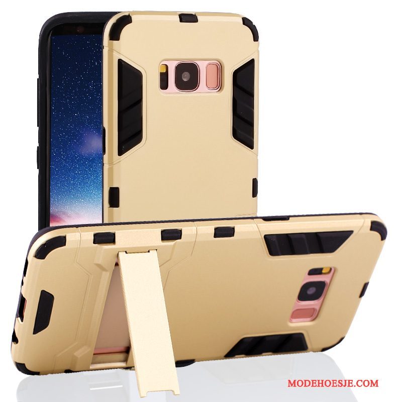 Hoesje Samsung Galaxy S8+ Zakken Telefoon Anti-fall, Hoes Samsung Galaxy S8+ Siliconen Goud