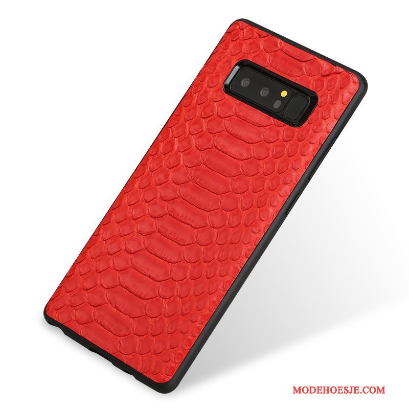 Hoesje Samsung Galaxy S9+ Luxe Nieuwtelefoon, Hoes Samsung Galaxy S9+ Zakken Rood Anti-fall