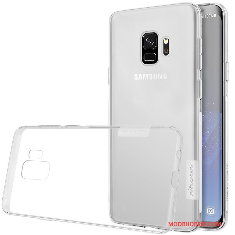 Hoesje Samsung Galaxy S9+ Zakken Anti-fall Doorzichtig, Hoes Samsung Galaxy S9+ Zacht Grijs Goud