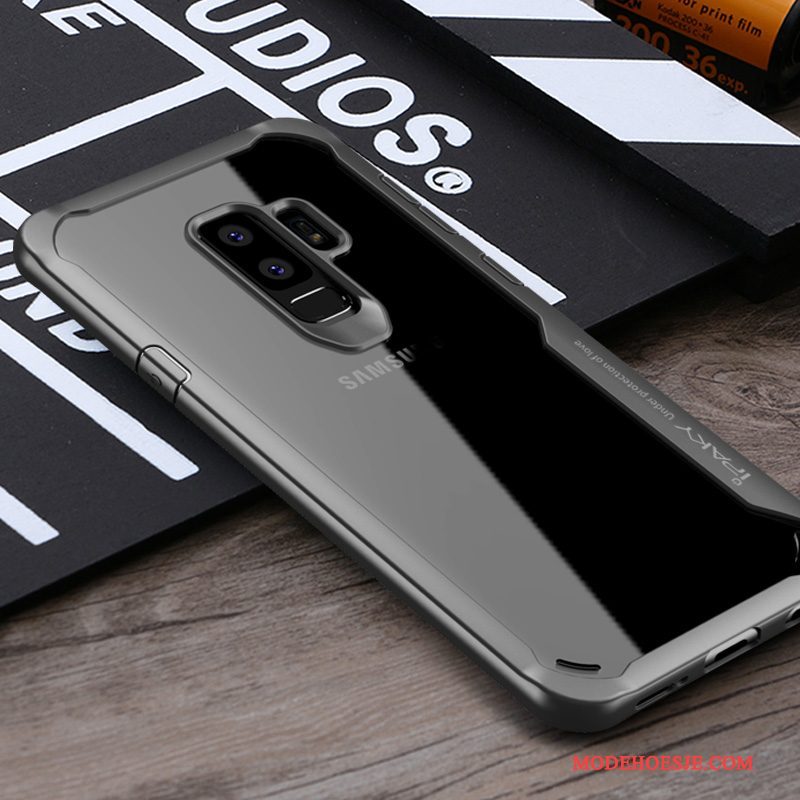 Hoesje Samsung Galaxy S9 Zakken Anti-fall Persoonlijk, Hoes Samsung Galaxy S9 Scheppend Doorzichtig Zwart