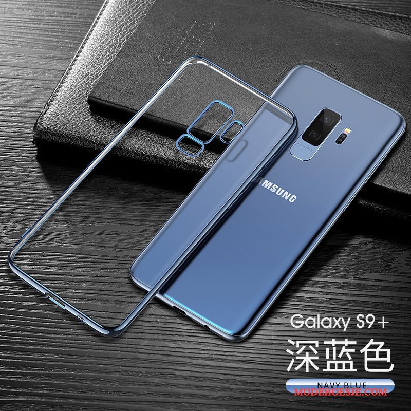 Hoesje Samsung Galaxy S9+ Zakken Telefoon Doorzichtig, Hoes Samsung Galaxy S9+ Zacht Anti-fall Dun