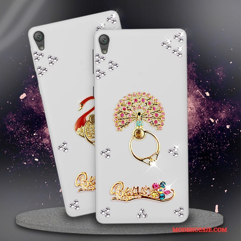 Hoesje Sony Xperia E5 Strass Telefoon Trend, Hoes Sony Xperia E5 Zacht Anti-fall