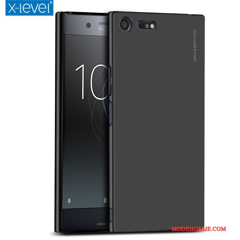 Hoesje Sony Xperia Xz Premium Zakken Zwart Hard, Hoes Sony Xperia Xz Premium Bescherming Telefoon Dun