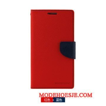 Hoesje Sony Xperia Z1 Bescherming Roodtelefoon, Hoes Sony Xperia Z1