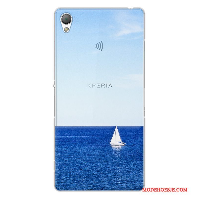 Hoesje Sony Xperia Z3 Scheppend Duntelefoon, Hoes Sony Xperia Z3 Spotprent Doorzichtig Original