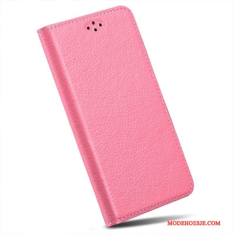 Hoesje Sony Xperia Z5 Compact Bescherming Telefoon Roze, Hoes Sony Xperia Z5 Compact Leer