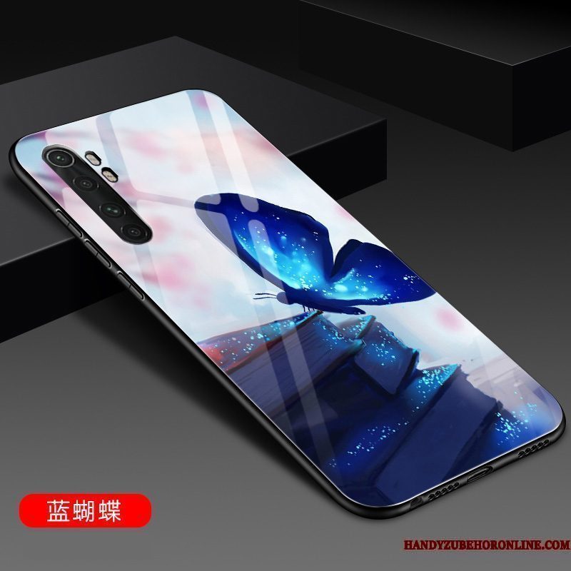 Hoesje Xiaomi Mi Note 10 Lite Zacht Blauw Lovers, Hoes Xiaomi Mi Note 10 Lite Zakken Hard Jeugd