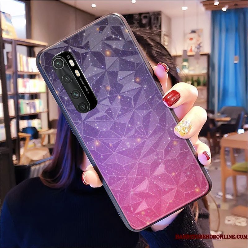 Hoesje Xiaomi Mi Note 10 Lite Zakken Pas Ruit, Hoes Xiaomi Mi Note 10 Lite Bescherming Patroon Mini