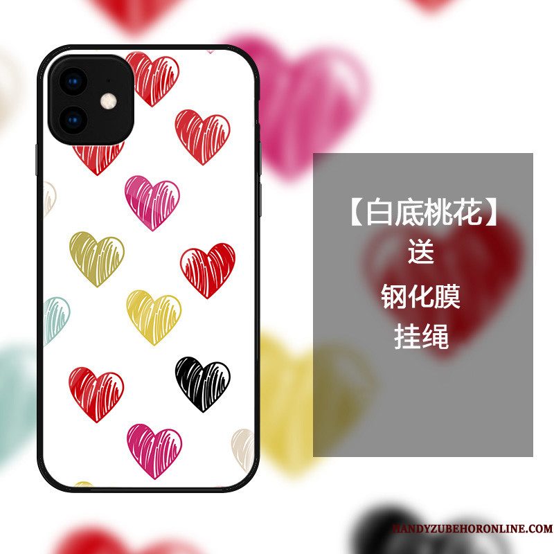 Hoesje iPhone 11 Mode Net Redtelefoon, Hoes iPhone 11 Zakken Wit Anti-fall