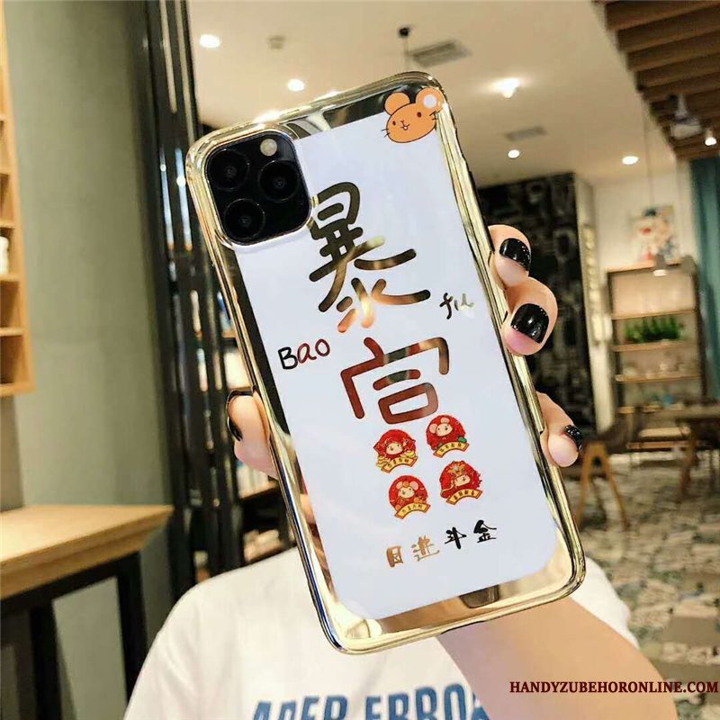 Hoesje iPhone 11 Pro Zakken Chinese Stijl Anti-fall, Hoes iPhone 11 Pro Siliconen Telefoon Nieuw