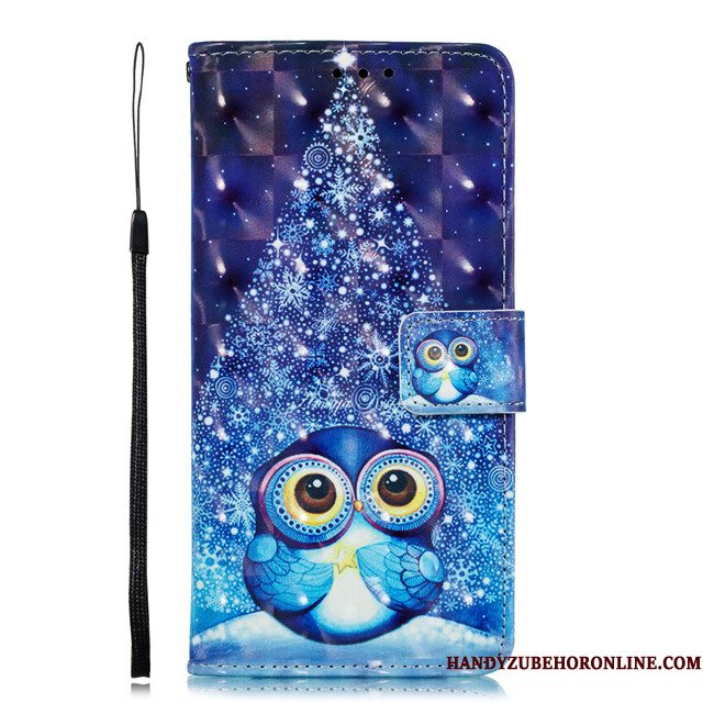 Hoesje iPhone 12 Siliconen Anti-fall Blauw, Hoes iPhone 12 Bescherming