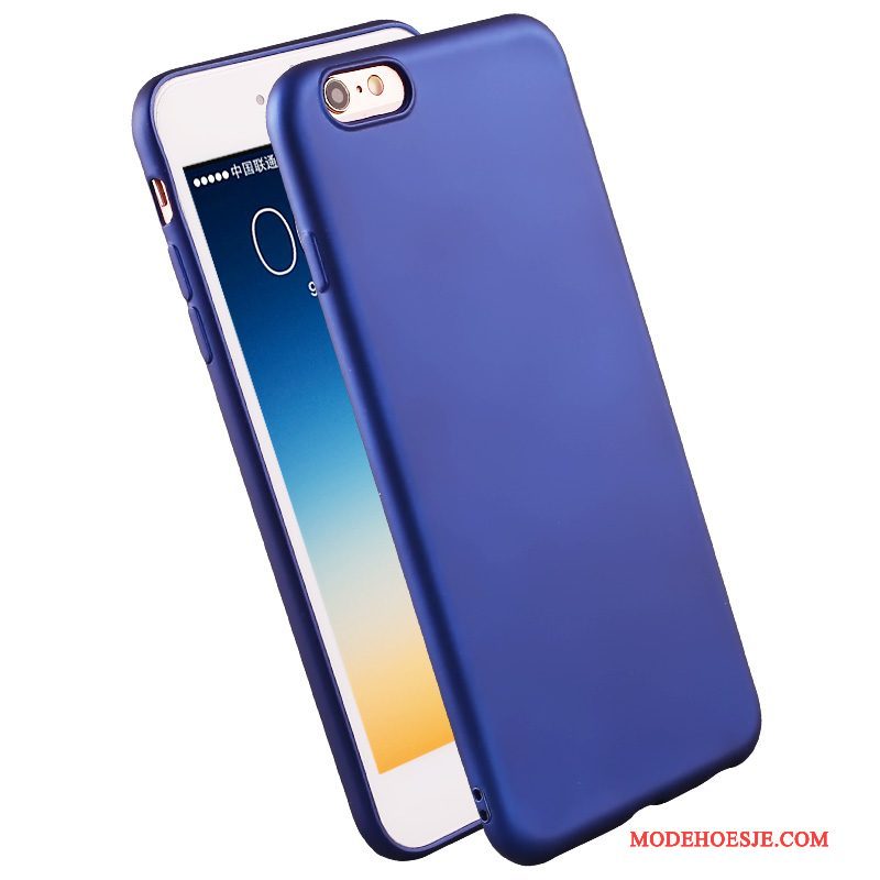 Hoesje iPhone 5/5s Bescherming Hanger Blauw, Hoes iPhone 5/5s Zacht Telefoon