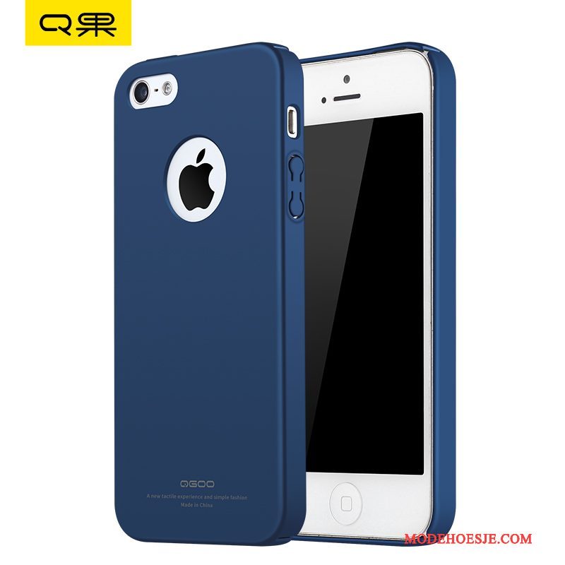 Hoesje iPhone 5/5s Bescherming Trendtelefoon, Hoes iPhone 5/5s Anti-fall Blauw
